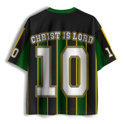 Christ Is lord Nation Christian Mesh Jersey