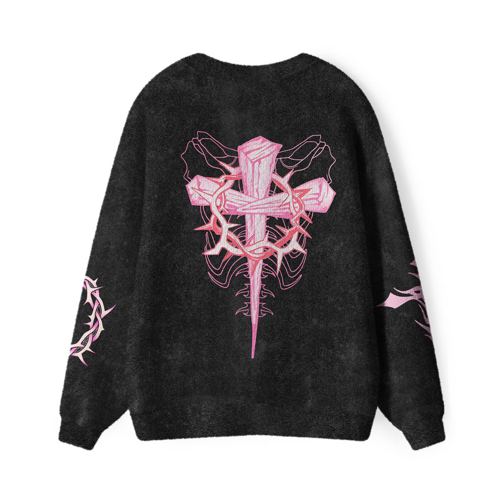 Christ Lives In Me Christian Lightweight Cardigan