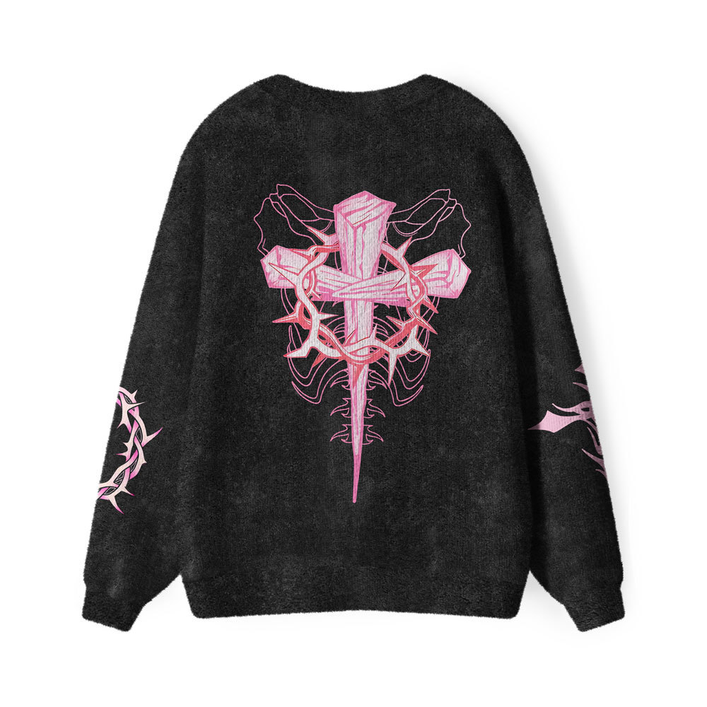 Christ Lives In Me Christian Lightweight Cardigan