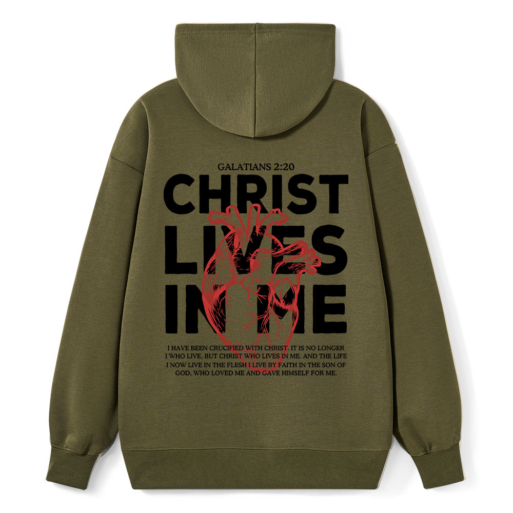 Christ Lives In Me Christian Classic Hoodie