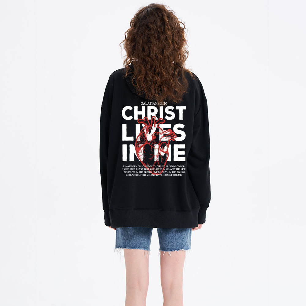 Christ Lives In Me Christian Classic Hoodie