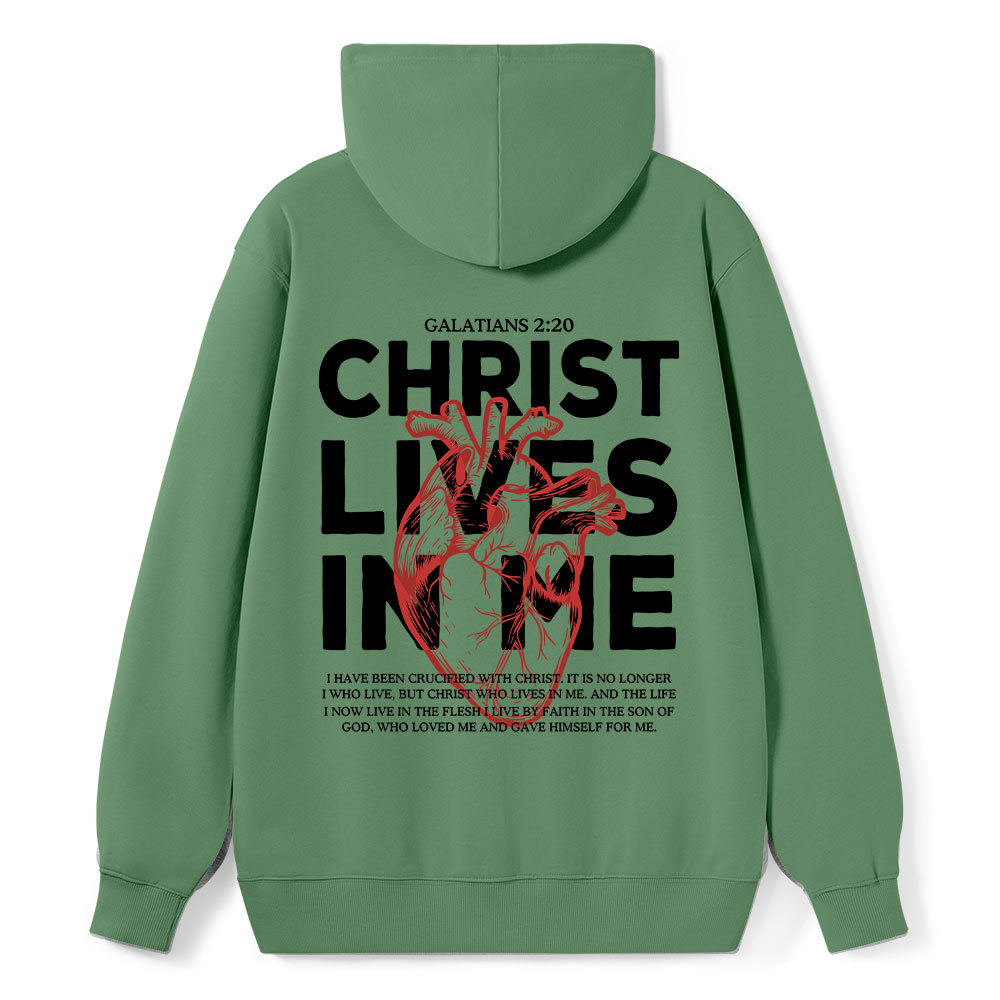 Christ Lives In Me Christian Classic Hoodie