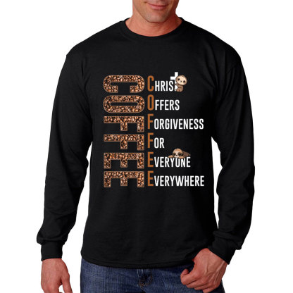 Christ Offers Forgiveness For Everyone Everywhere Christian T-Shirt