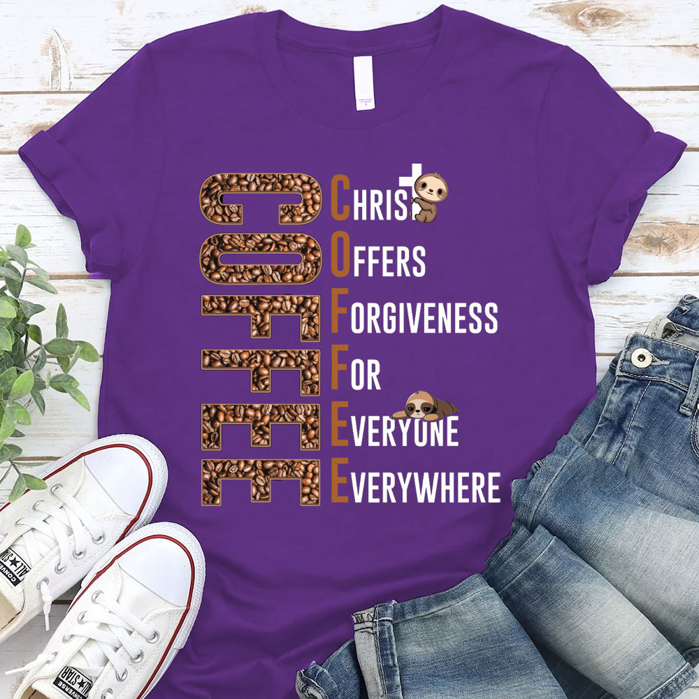 Christ Offers Forgiveness For Everyone Everywhere Christian T-Shirt