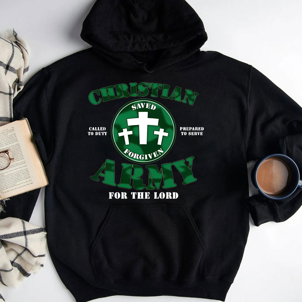 Christian Army For The Lord Christian Hoodie