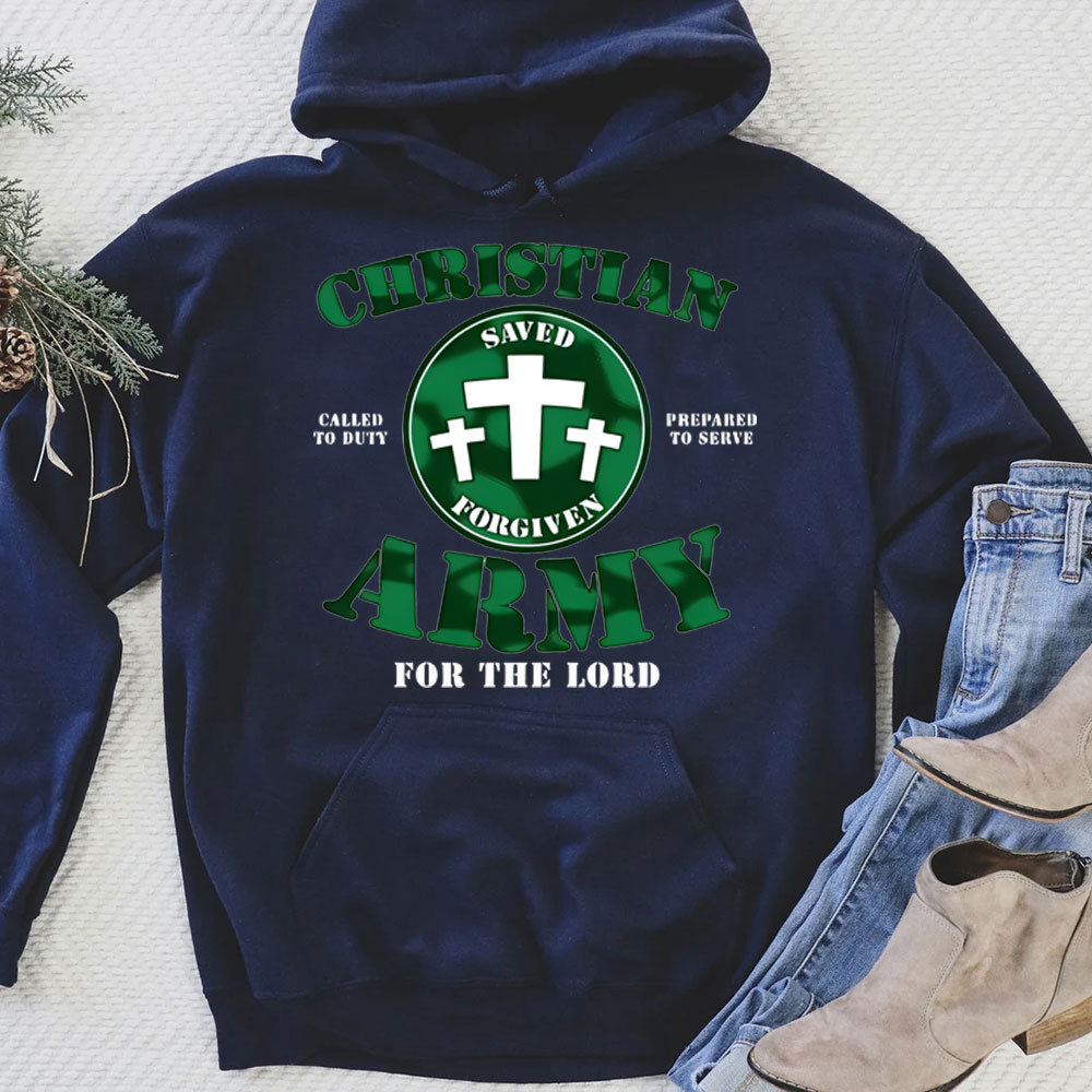 Christian Army For The Lord Christian Hoodie
