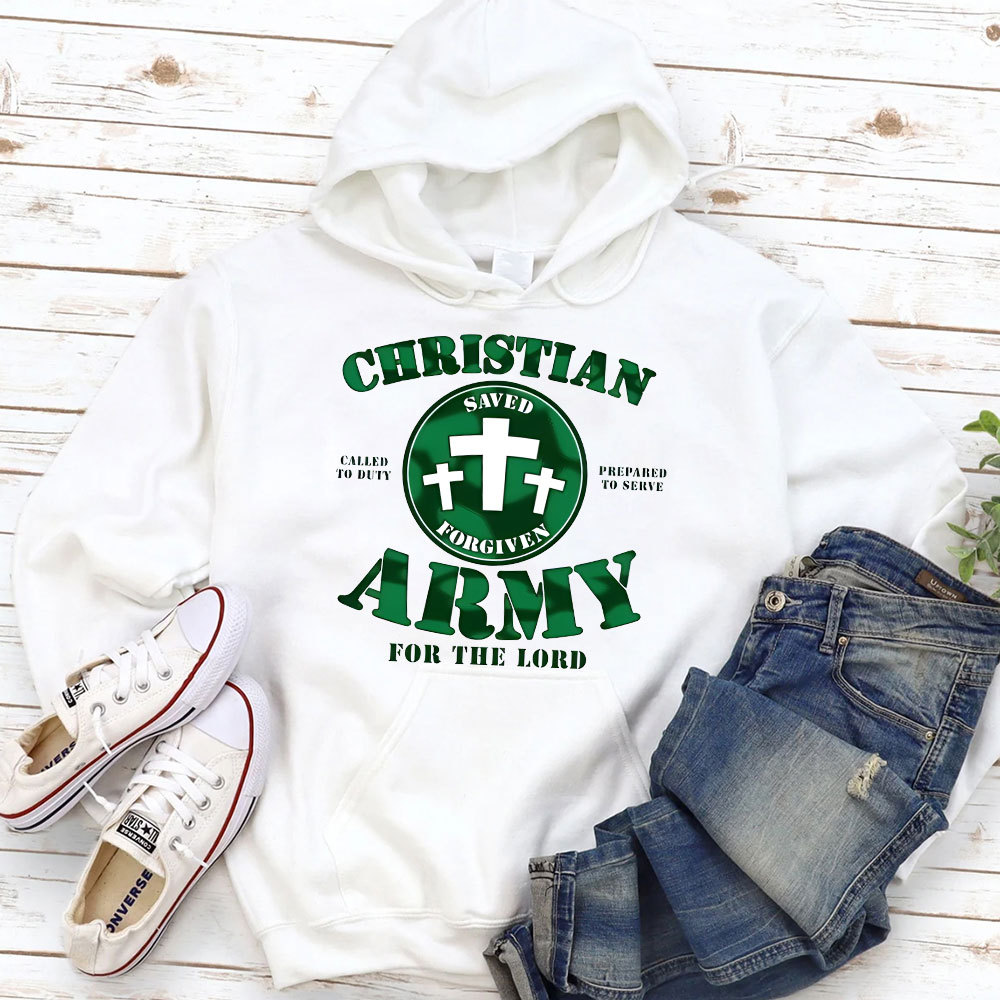 Christian Army For The Lord Christian Hoodie