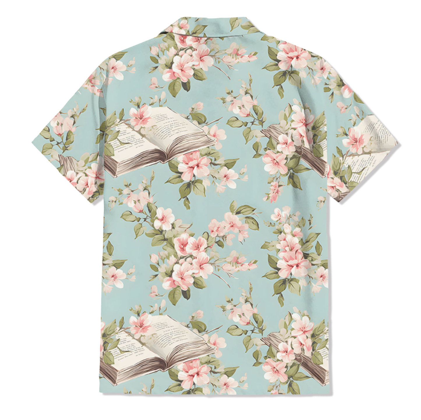 Christian Book Flower  Hawaiian Shirt