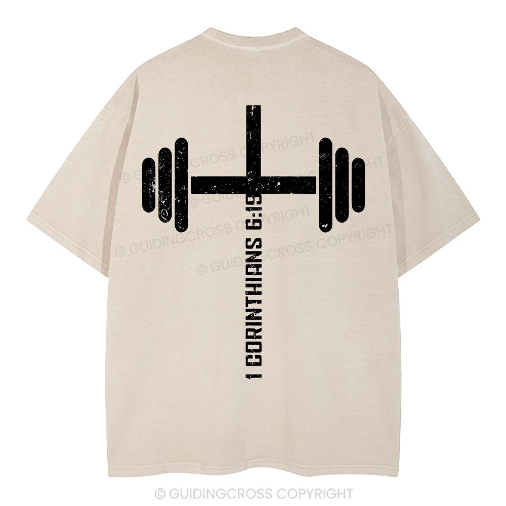 Christian Fitness Corinthians Christian Washed T-Shirt