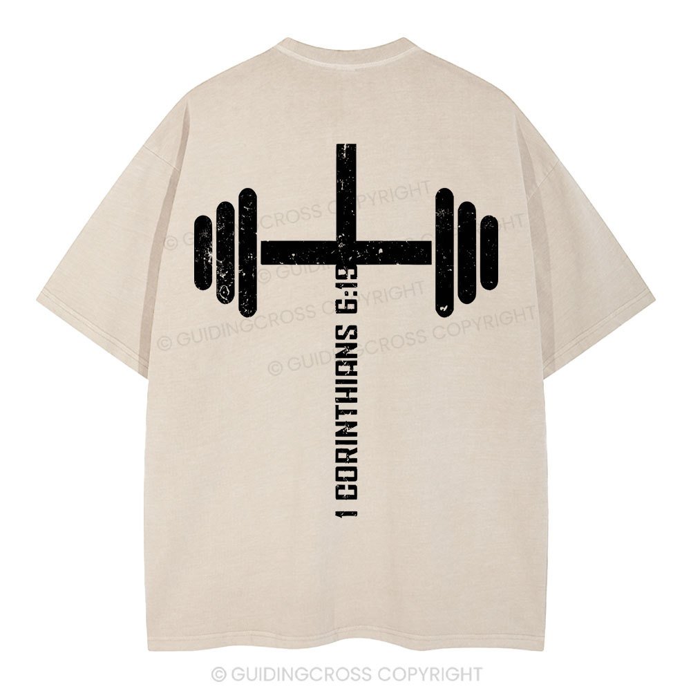 Christian Fitness Corinthians Christian Washed T-Shirt