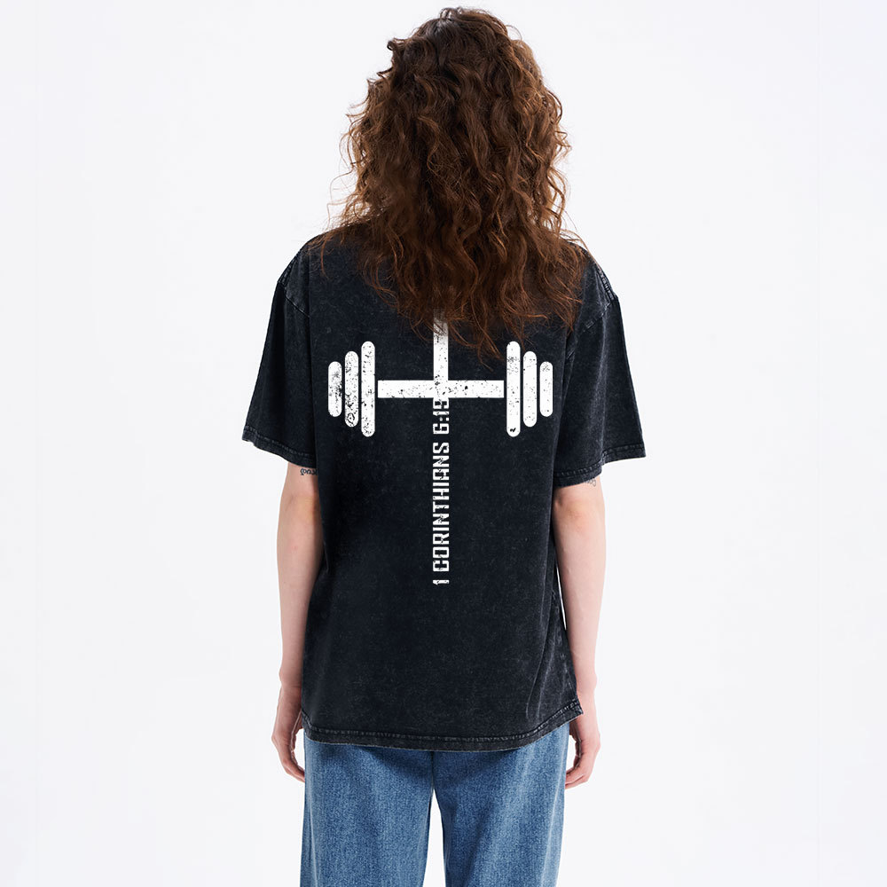 Christian Fitness Corinthians Christian Washed T-Shirt
