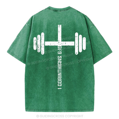 Christian Fitness Corinthians Christian Washed T-Shirt