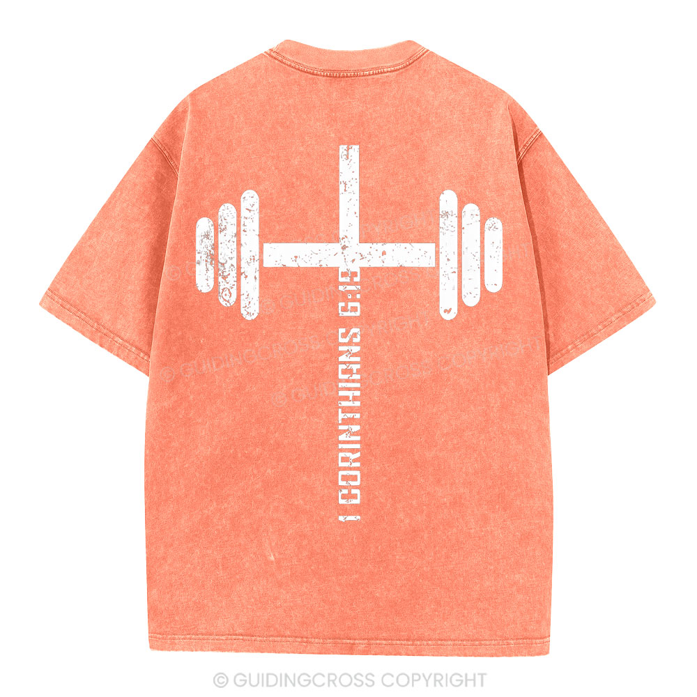 Christian Fitness Corinthians Christian Washed T-Shirt