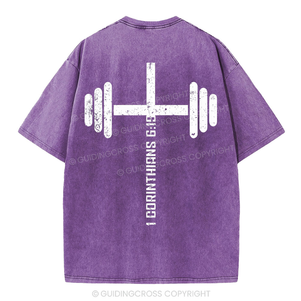 Christian Fitness Corinthians Christian Washed T-Shirt