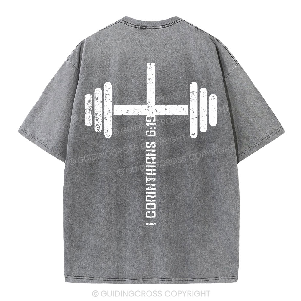 Christian Fitness Corinthians Christian Washed T-Shirt