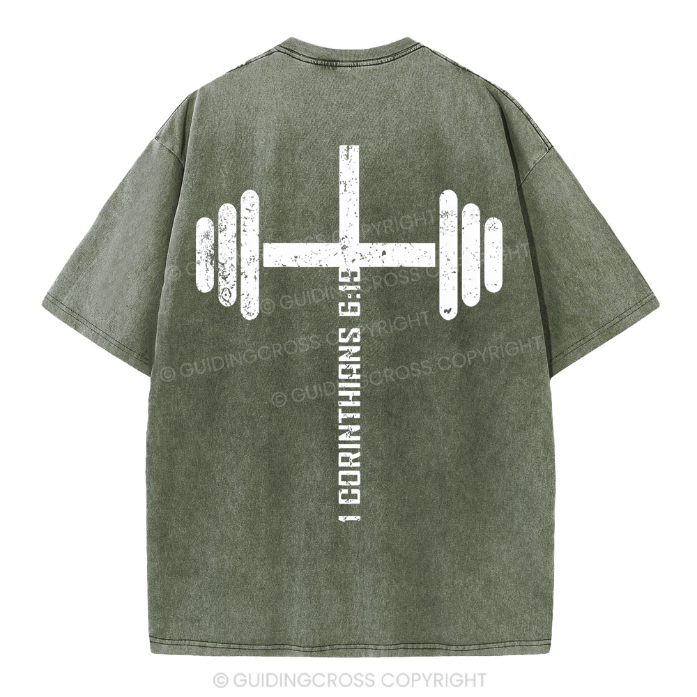 Christian Fitness Corinthians Christian Washed T-Shirt