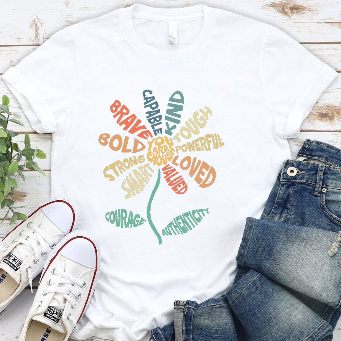 Christian Flower T-Shirt