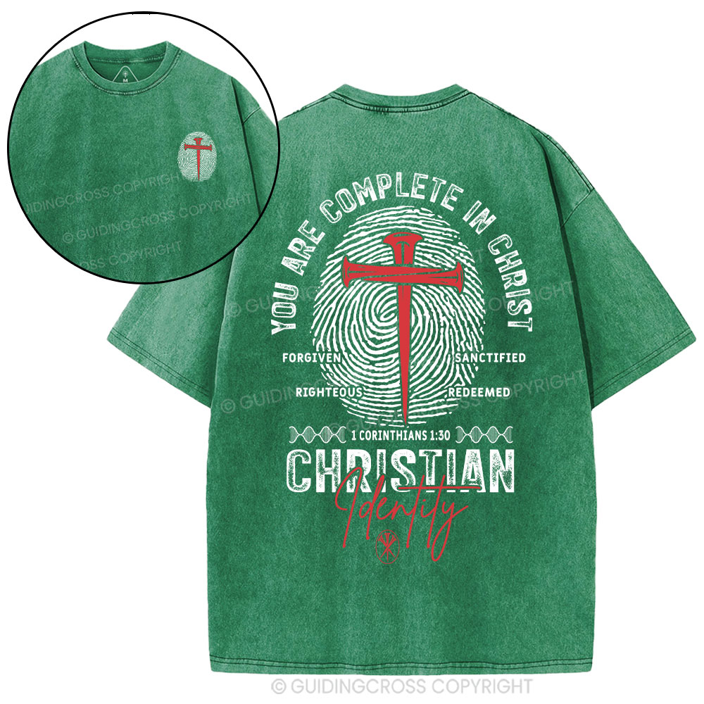 Christian Identity Christian Washed T-Shirt