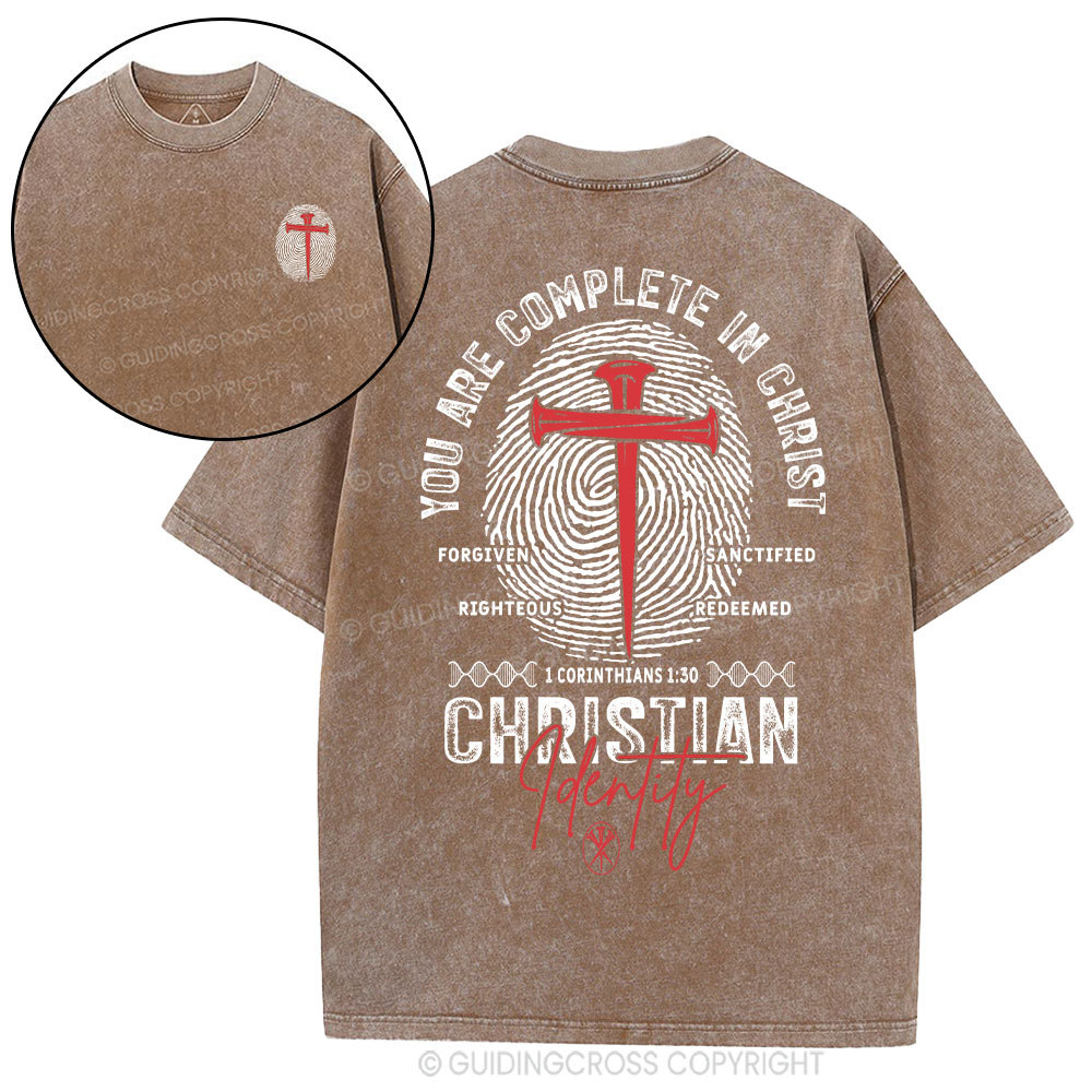 Christian Identity Christian Washed T-Shirt