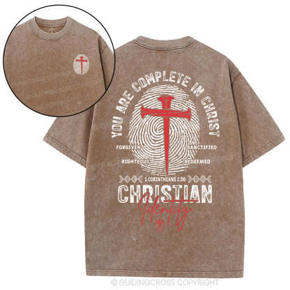 Christian Identity Christian Washed T-Shirt
