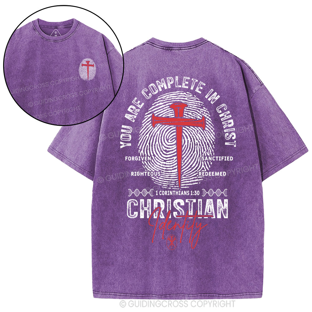 Christian Identity Christian Washed T-Shirt