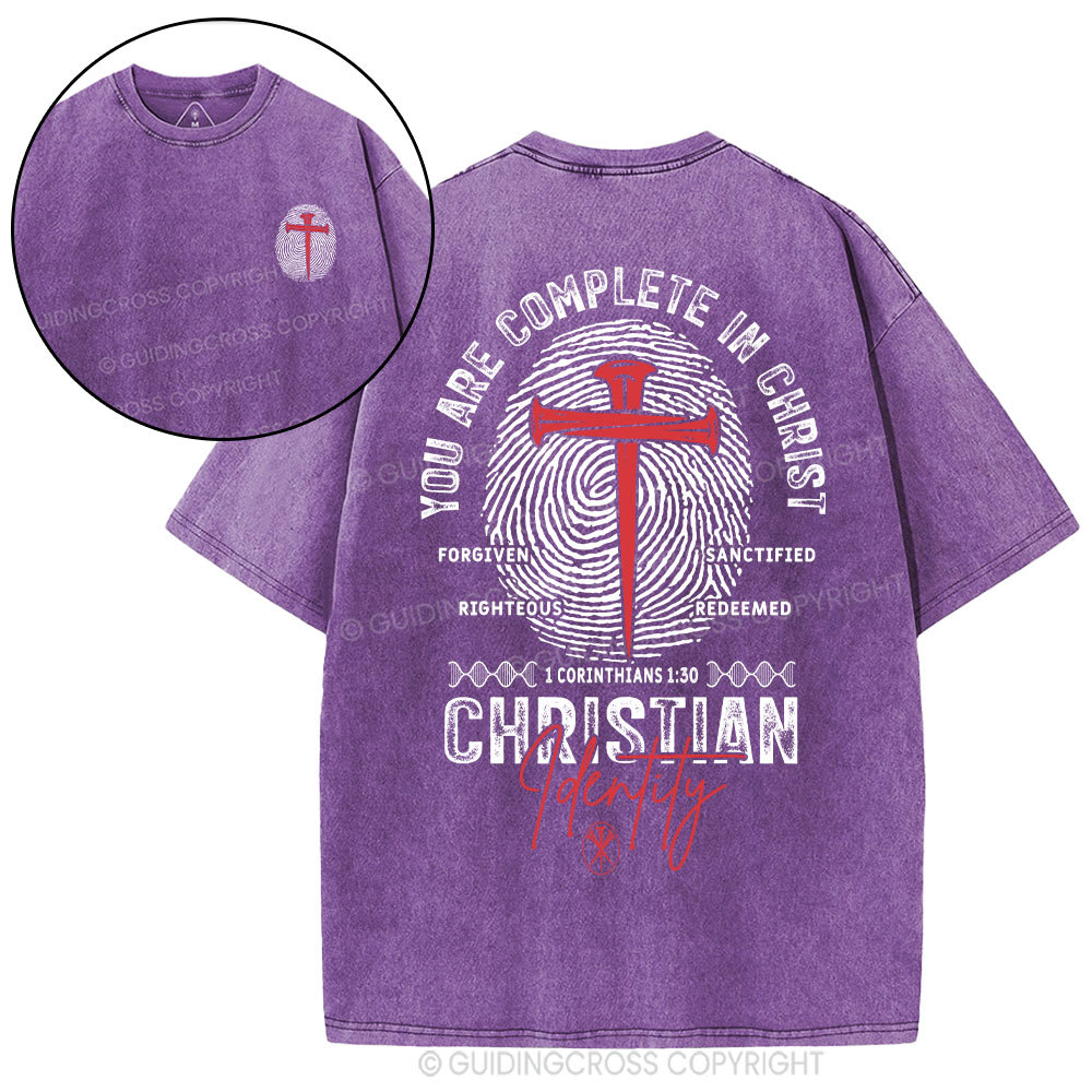 Christian Identity Christian Washed T-Shirt