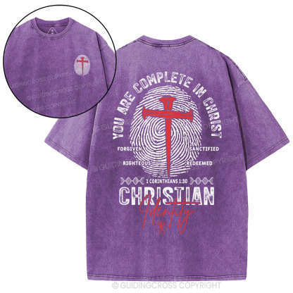 Christian Identity Christian Washed T-Shirt