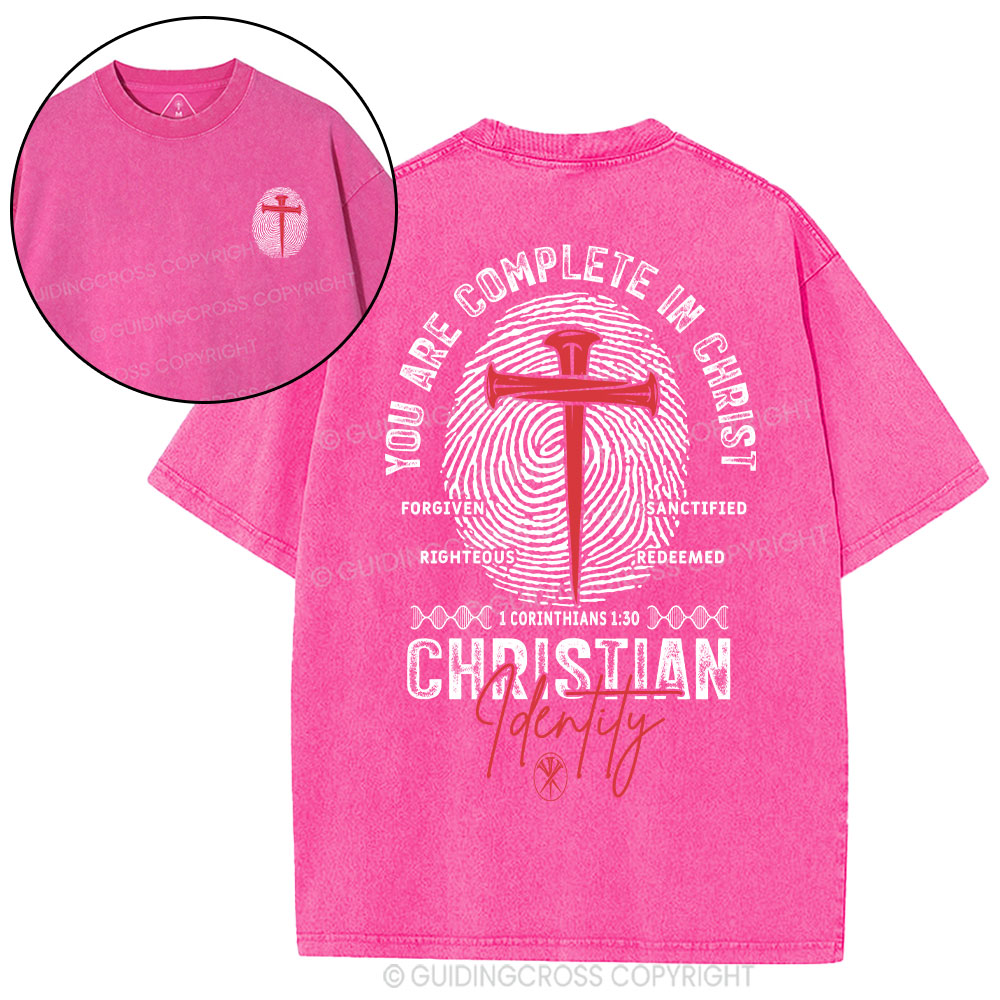 Christian Identity Christian Washed T-Shirt