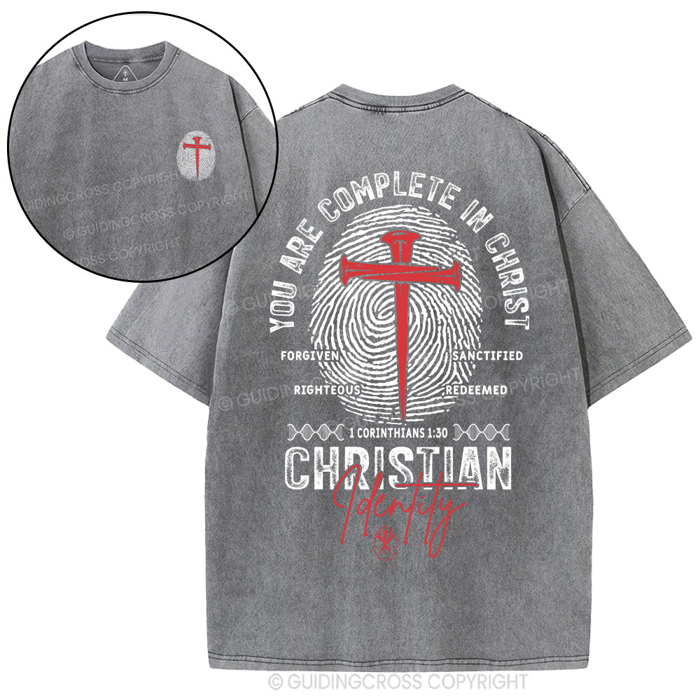 Christian Identity Christian Washed T-Shirt