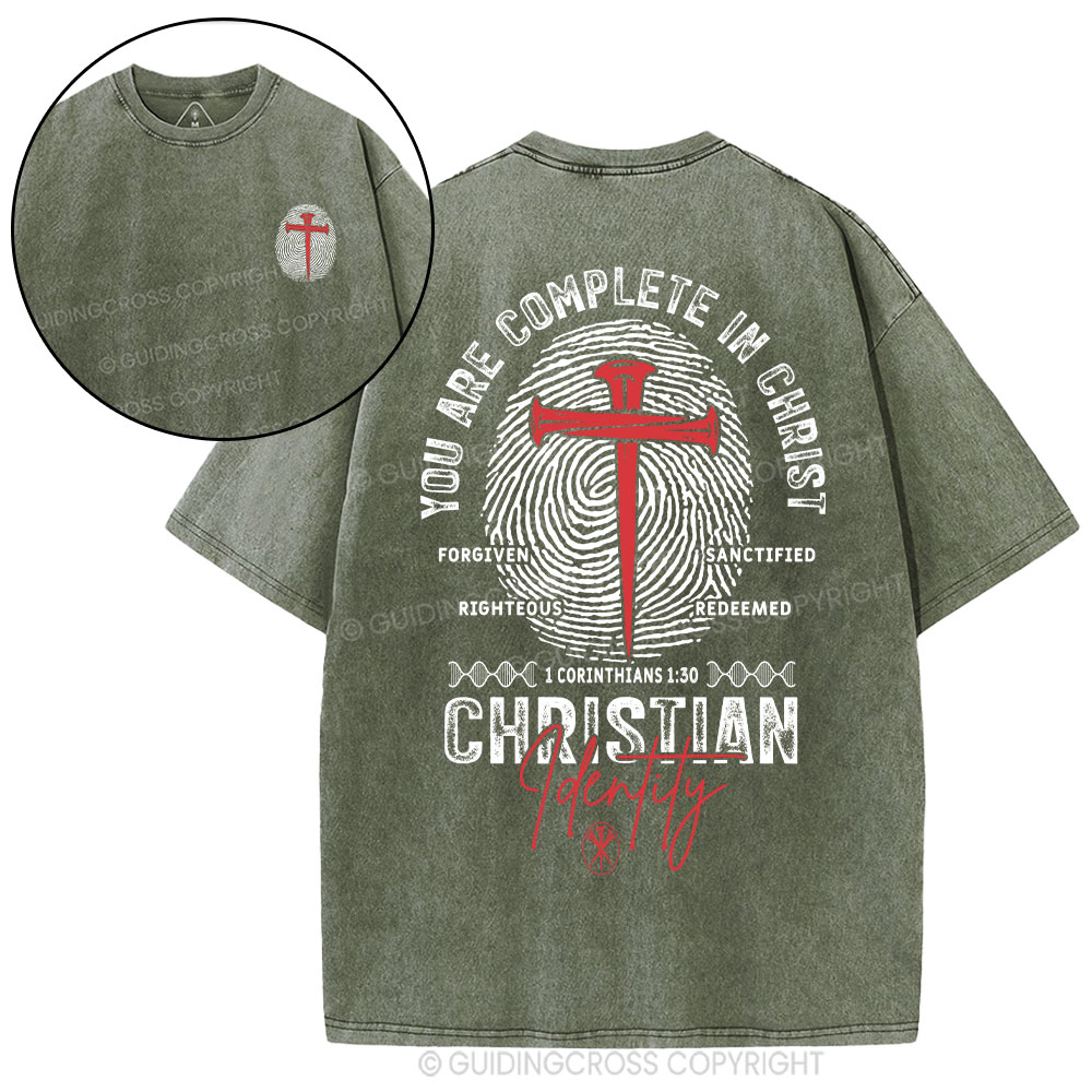 Christian Identity Christian Washed T-Shirt
