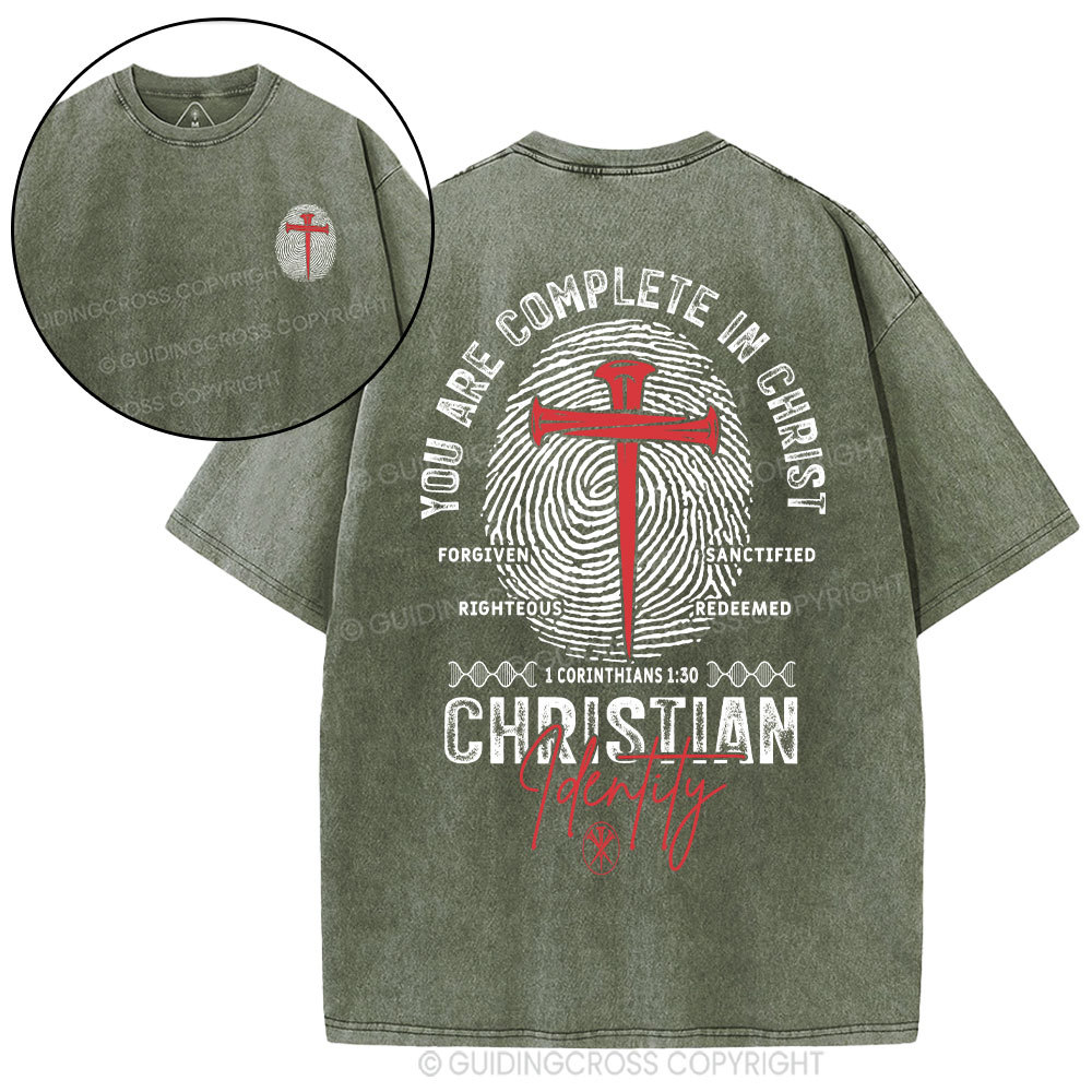 Christian Identity Christian Washed T-Shirt