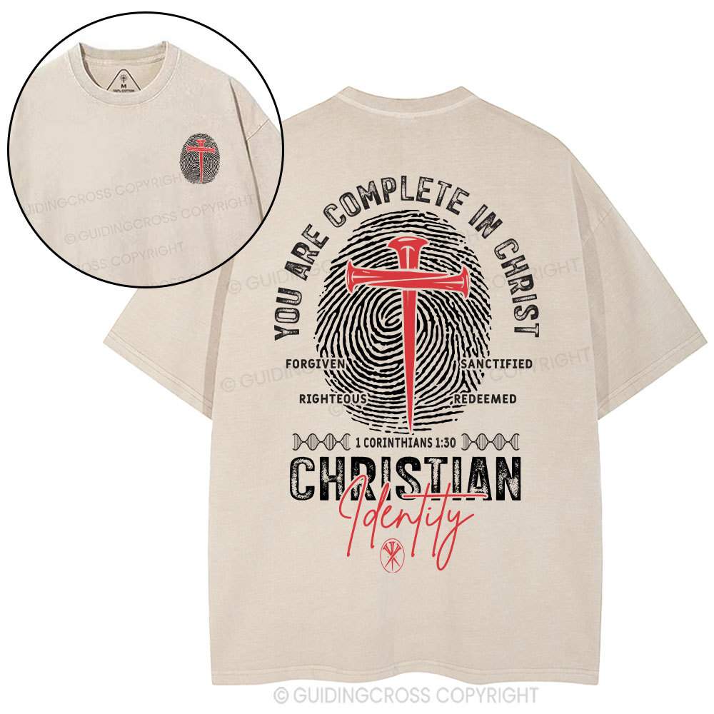 Christian Identity Christian Washed T-Shirt