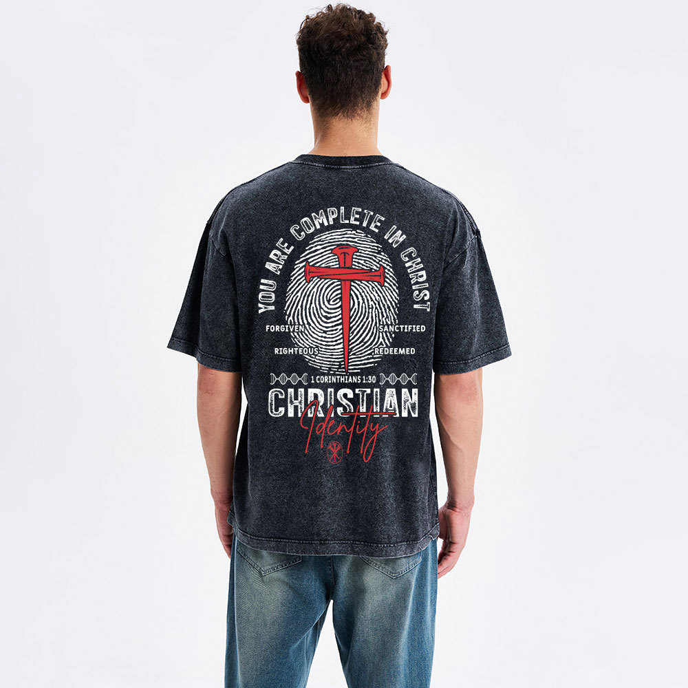 Christian Identity Christian Washed T-Shirt