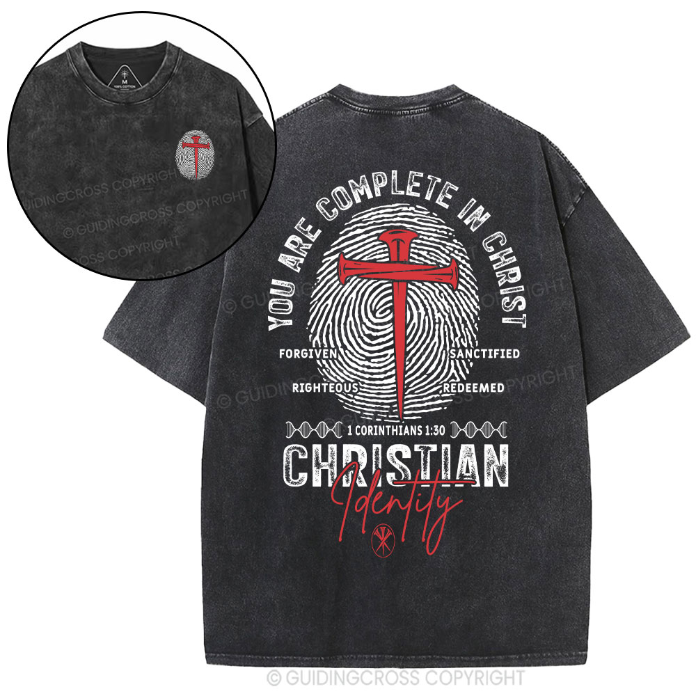 Christian Identity Christian Washed T-Shirt