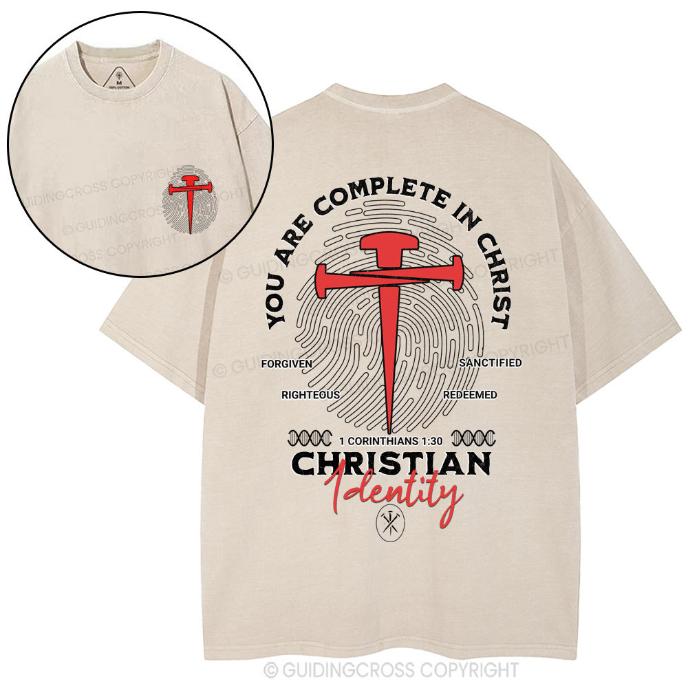 Christian Identity Christian Washed T-Shirt