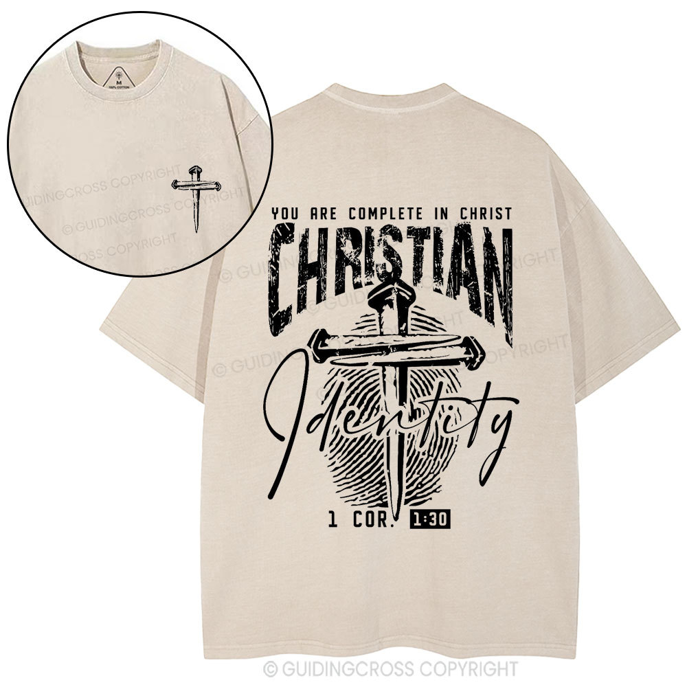 Christian Identity Christian Washed T-Shirt
