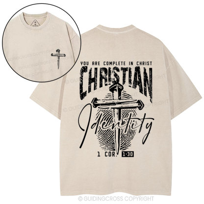 Christian Identity Christian Washed T-Shirt