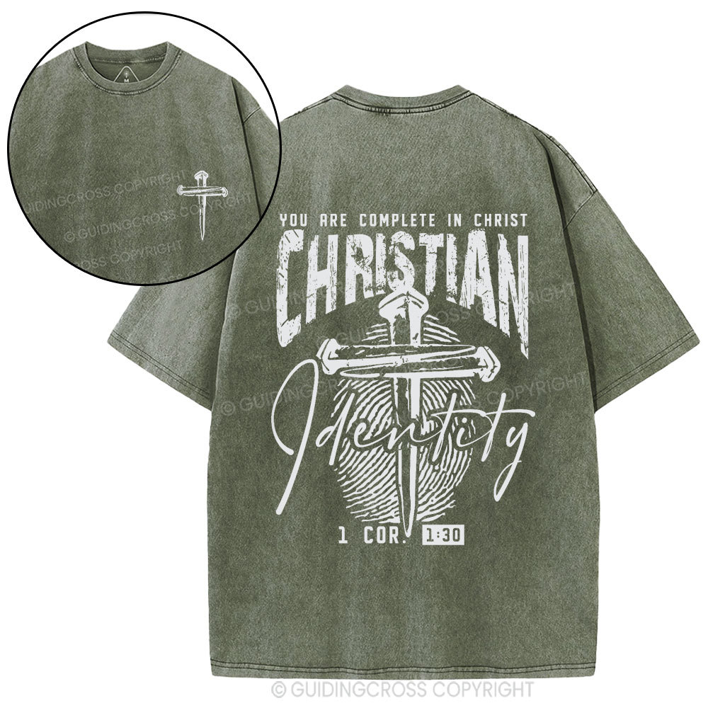 Christian Identity Christian Washed T-Shirt