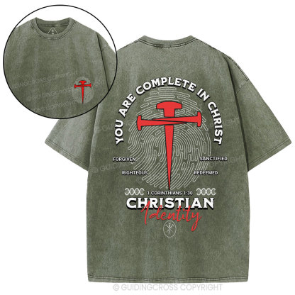 Christian Identity Christian Washed T-Shirt