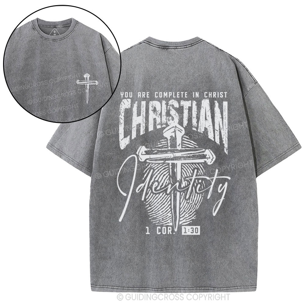 Christian Identity Christian Washed T-Shirt