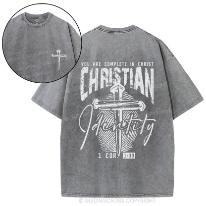 Christian Identity Christian Washed T-Shirt
