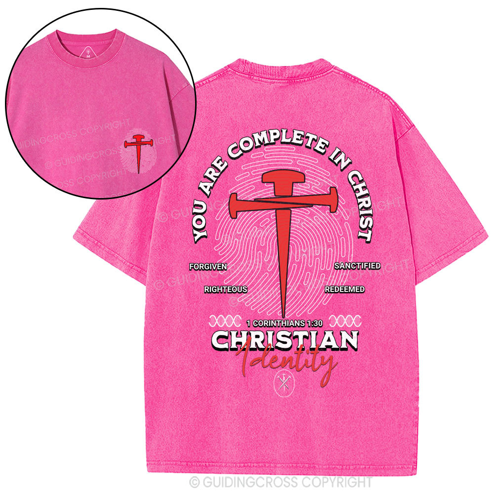 Christian Identity Christian Washed T-Shirt