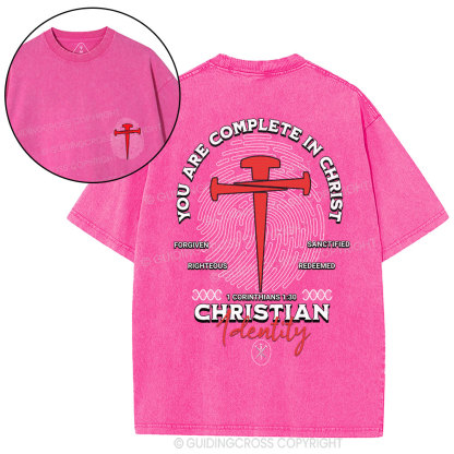 Christian Identity Christian Washed T-Shirt