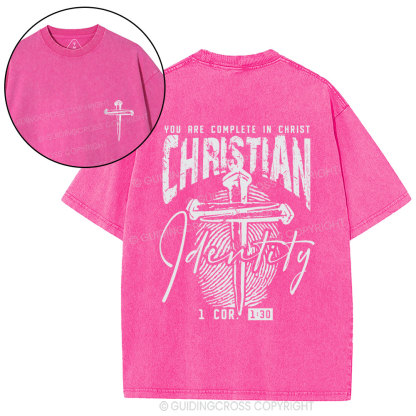 Christian Identity Christian Washed T-Shirt