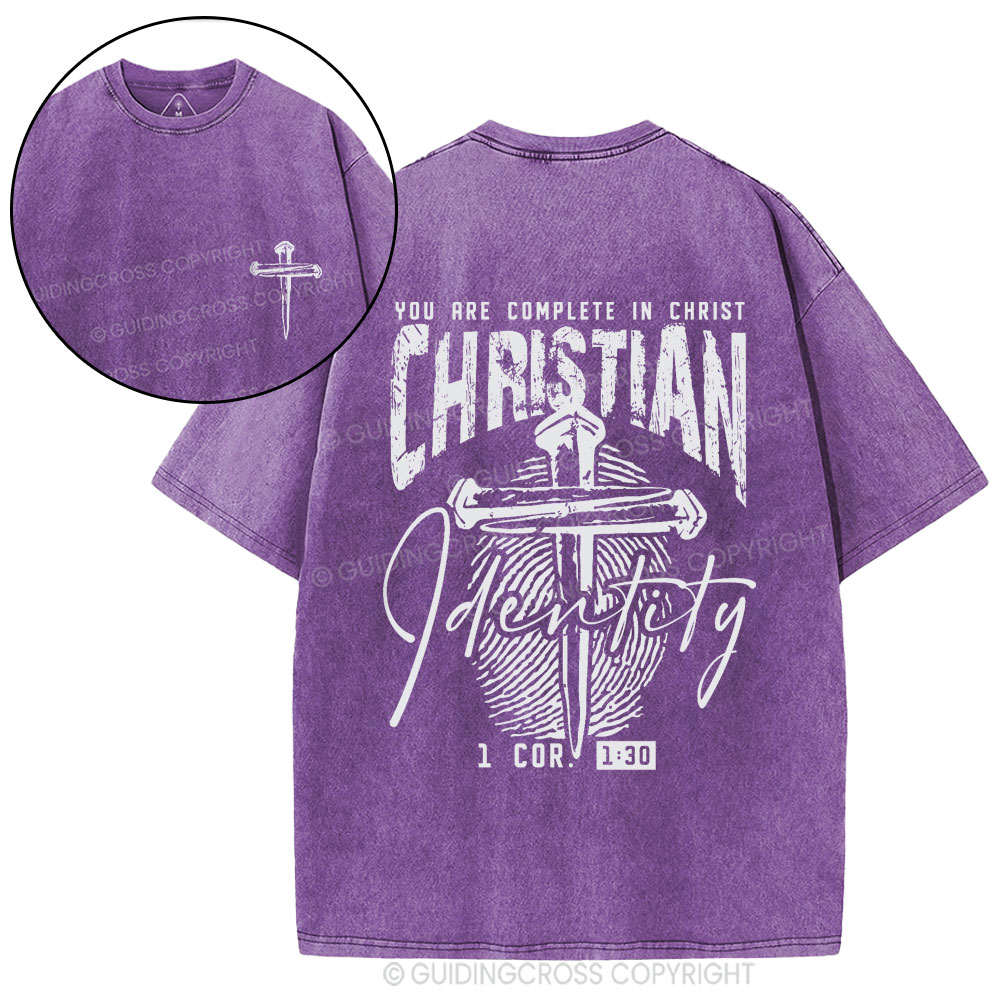Christian Identity Christian Washed T-Shirt
