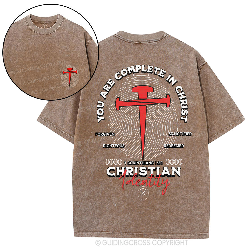 Christian Identity Christian Washed T-Shirt