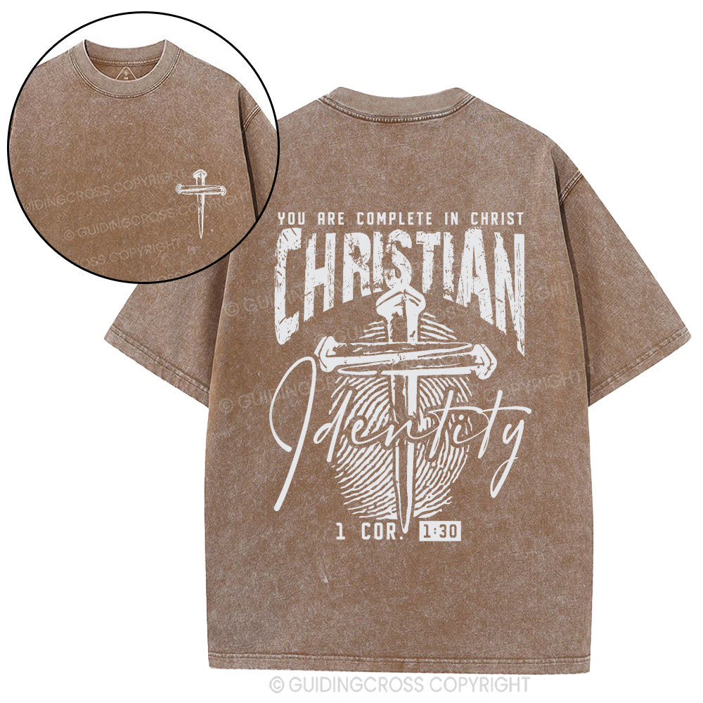Christian Identity Christian Washed T-Shirt