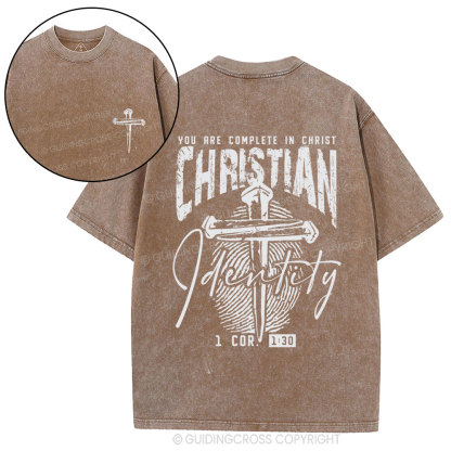 Christian Identity Christian Washed T-Shirt