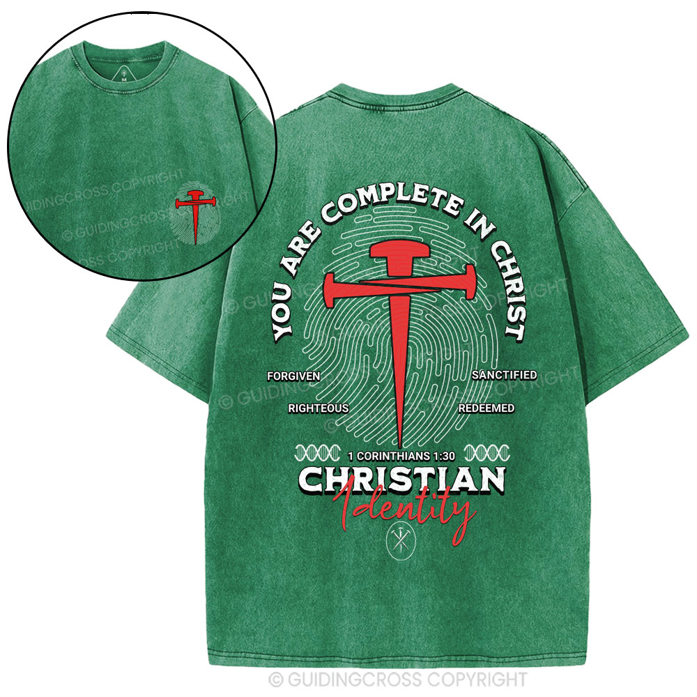 Christian Identity Christian Washed T-Shirt