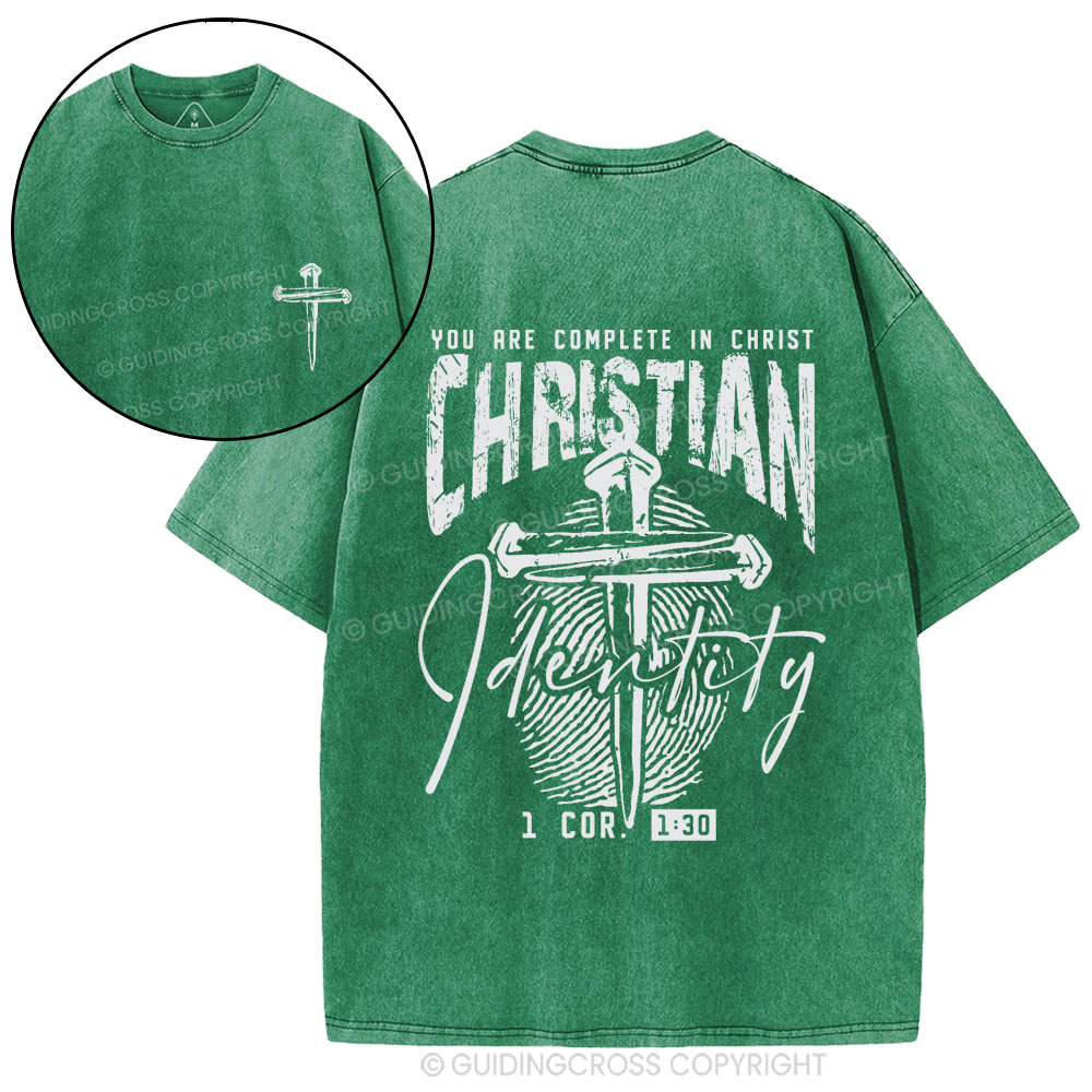 Christian Identity Christian Washed T-Shirt
